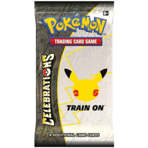 Pokemon 25th Anniversary Celebrations Einzelbooster Englisch