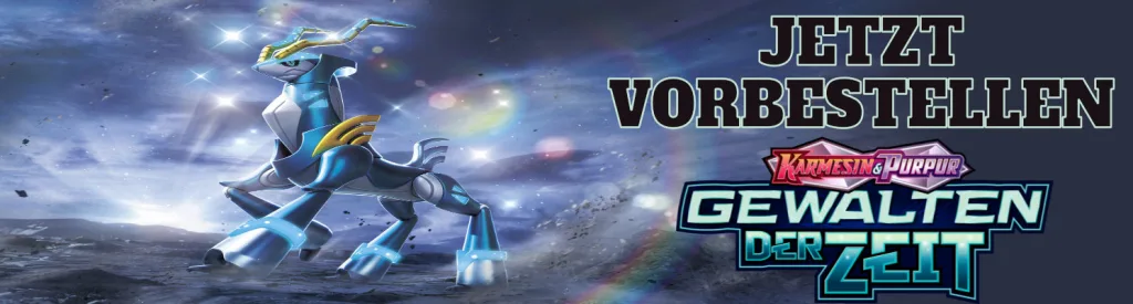 Pokemon Gewalten der Zeit Banner