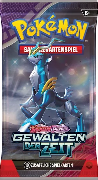 Pokemon Gewalten der Zeit Booster Artwork 2