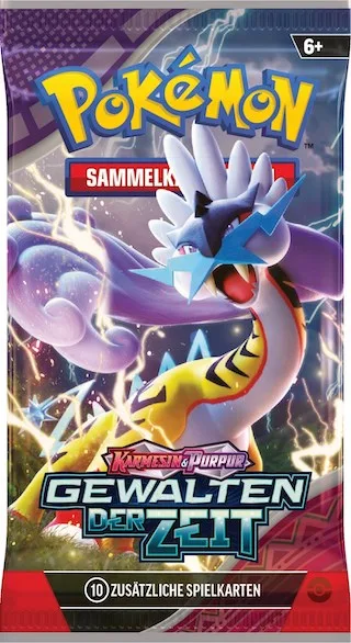 Pokemon Gewalten der Zeit Booster Artwork 3