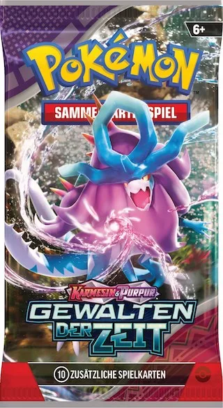 Pokemon Gewalten der Zeit Booster Artwork 4