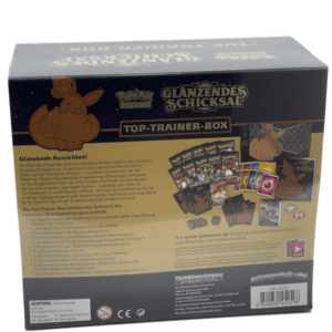 Pokemon Glänzendes Schicksal Top-Trainer-Box Deutsch Rückseite