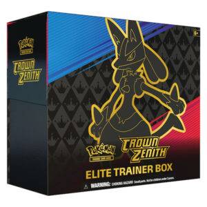 Pokemon Crown Zenith Elite Trainer Box in Englischer Sprache