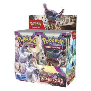 Pokemon Karmesin & Purpur Entwicklungen in Paldea Display