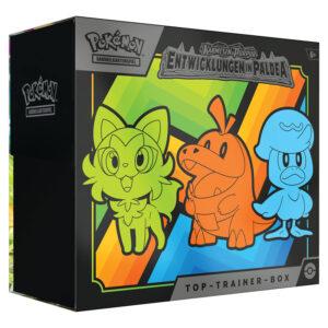 Pokemon Karmesin & Purpur Entwicklungen in Paldea Top Trainer Box