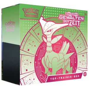 Pokemon Gewalten der Zeit Top-Trainer-Box Eisenblatt