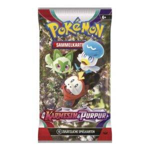 Enthält 1 Pokemon Karmesin & Purpur Booster