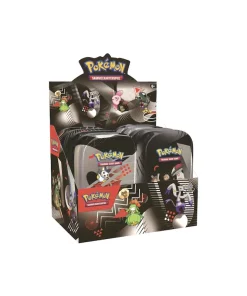 Pokemon Schwarze Blitze & Weisse Flammen Mini Tin Display DE