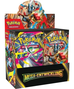 Pokemon Mega Entwicklung Booster Display