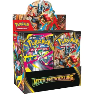 Pokemon Mega Entwicklung Booster Display