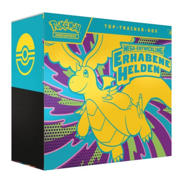 Pokemon Mega-Entwicklung Erhabene Helden Top-Trainer-Box DE
