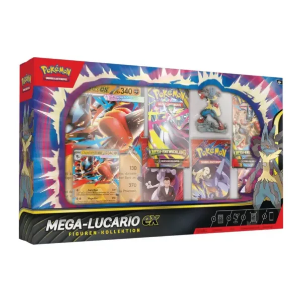 Pokemon Mega-Lucario ex Figuren Kollektion DE