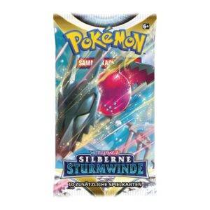 Pokemon Schwert & Schild Silberne Sturmwinde Booster in deutscher Sprache