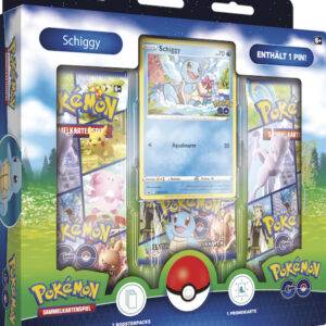 Pokemon-Sammelkartenspiel Pokemon-Go Schiggy Pin-Box in Deutsch