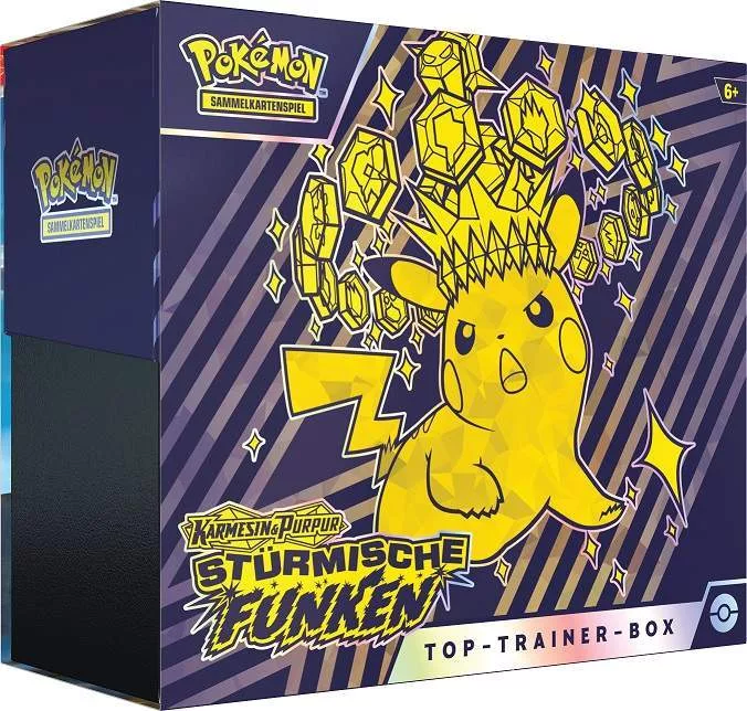 Pokemon Stürmische Funken Top-Trainer-Box Deutsch