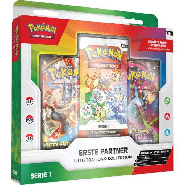 Pokemon Illustrations-Kollektion Erste Partner 2026 DE